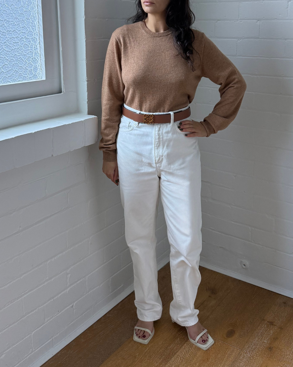 Neuw Nico White Straight Leg Jeans - Size 29