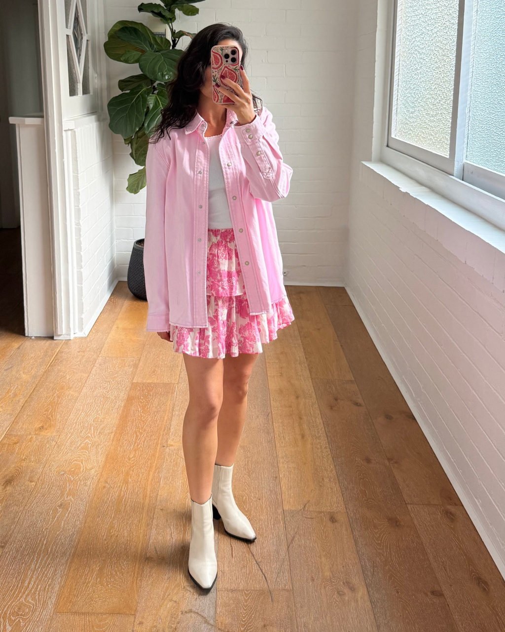 Camilla & Marc Billy Shirt Ice Pink - Size 6
