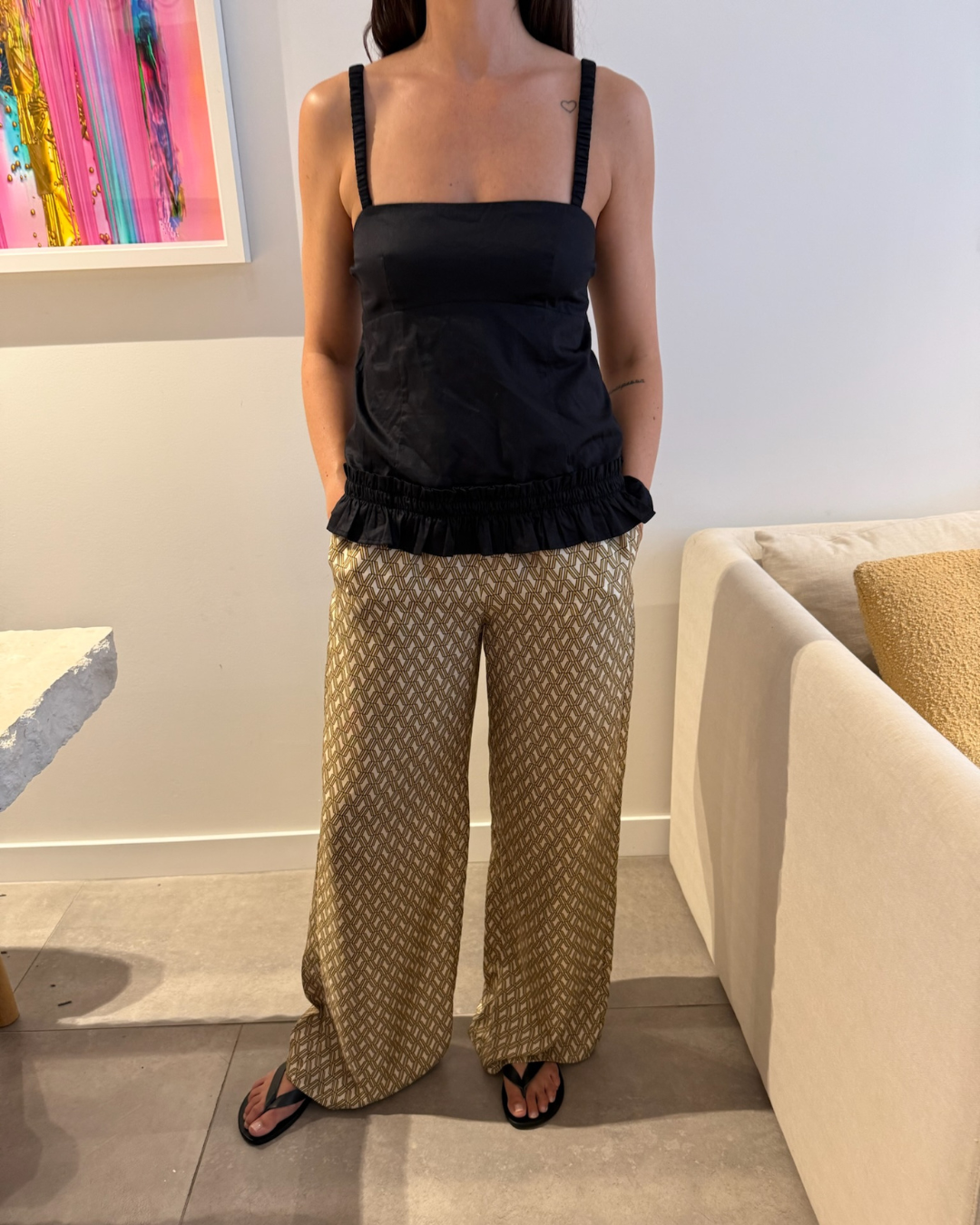 Ownley Franny Top - Size Medium