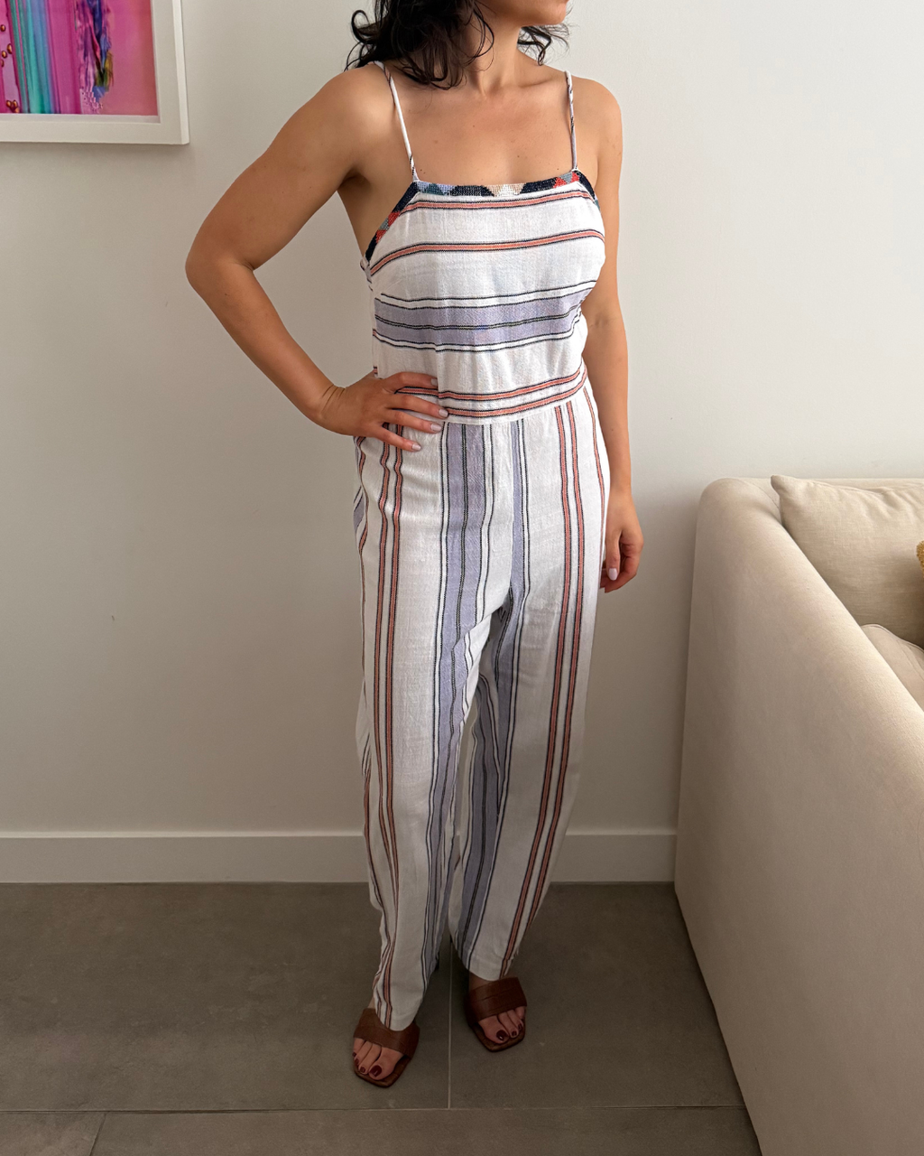 Tigerlily San Marcos Wide Leg Jumpsuit - Size 10 and 12