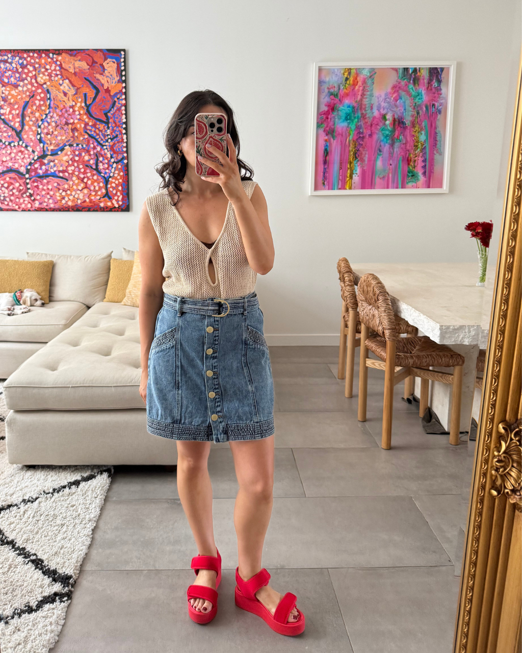 Kivari Tahlia Mini Skirt - Size 10