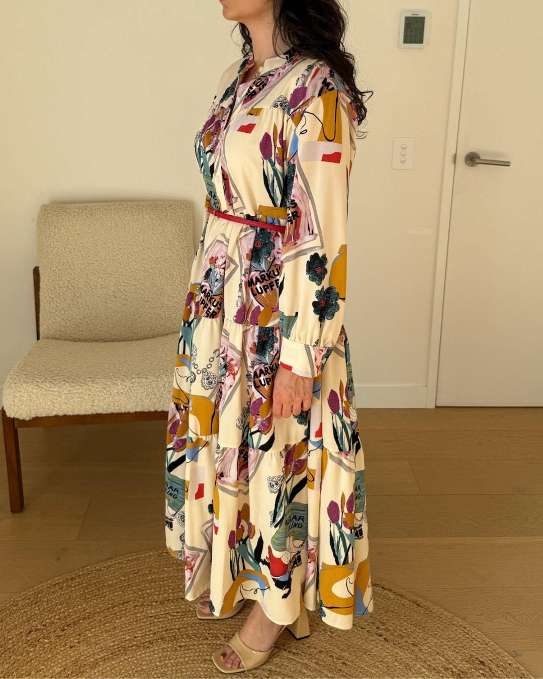 Chloe D Babar Print Dress - One Size