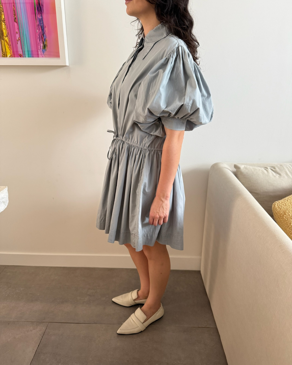 SWF Mini Collared Dress - Size Small