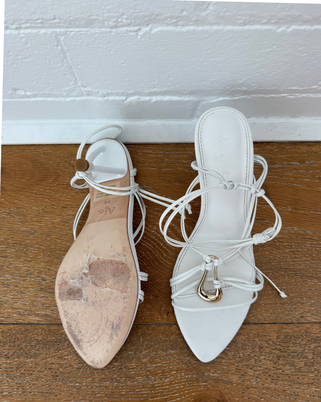 Aje Leda Sculptural Mid-heel - Size 36