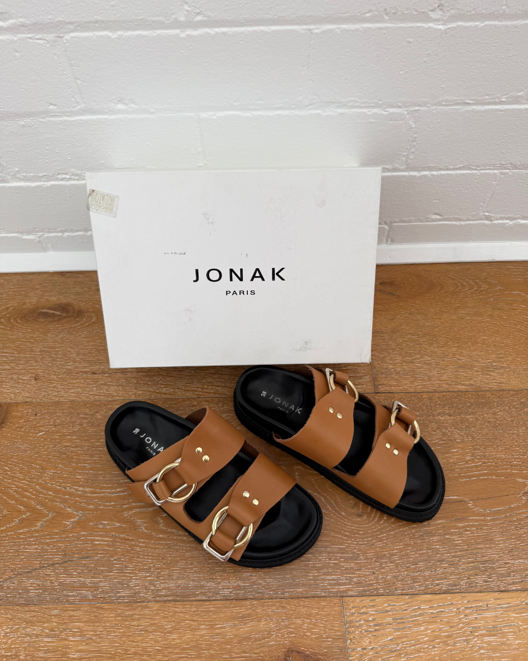 Jonak Paris Fidji Sandals - Size 38