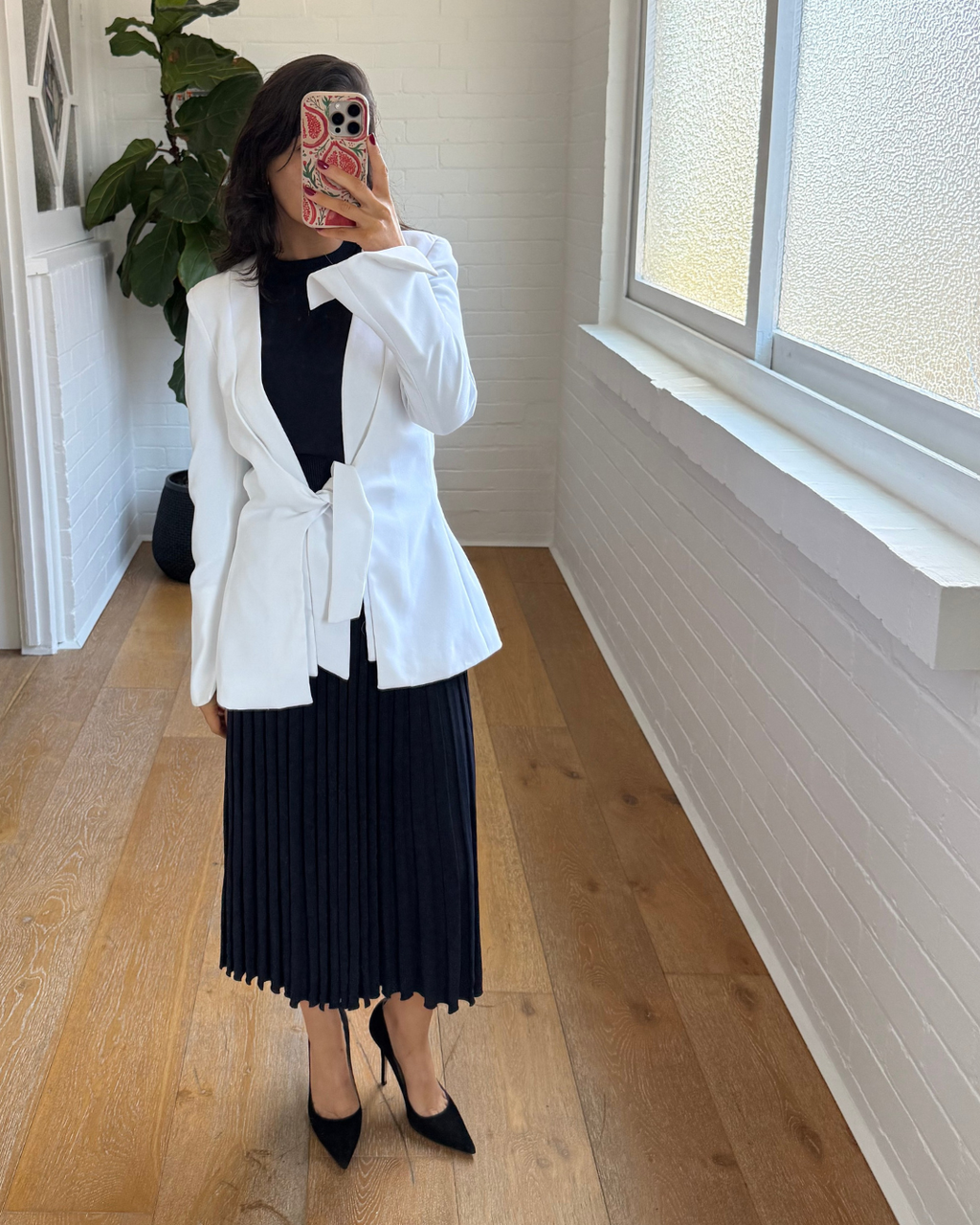Bec & Bridge Phoenix Tie Front Blazer - Size 8