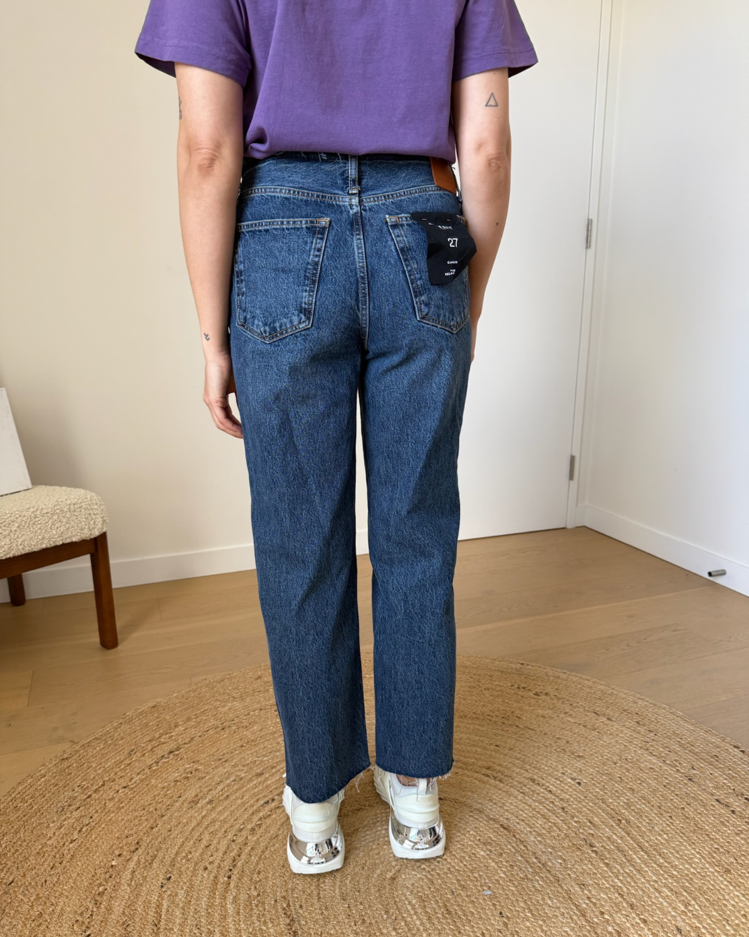 Anine Bing Gavin 1999 Jean Mid Indigo - Size 27