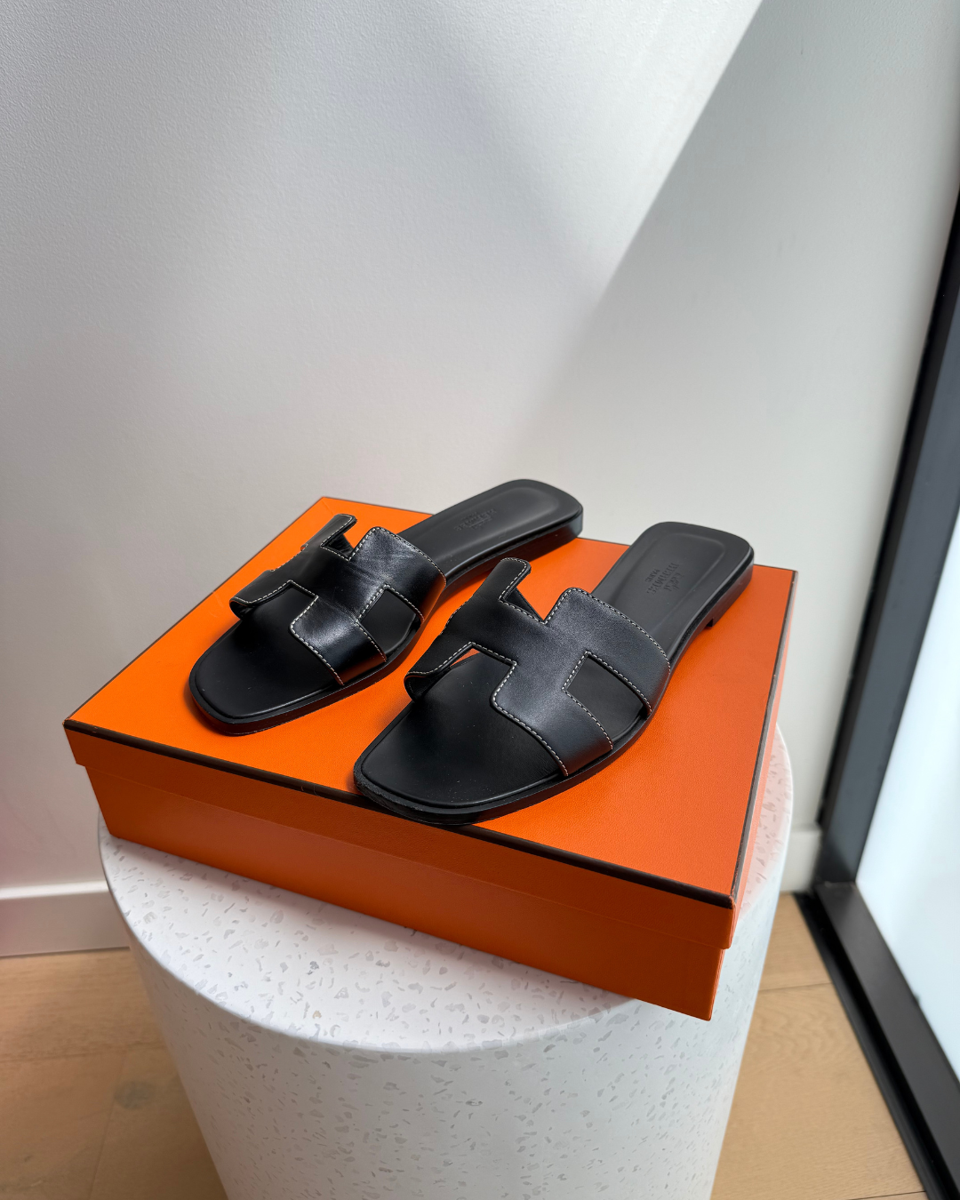 Hermes Oran Sandals - Size 38