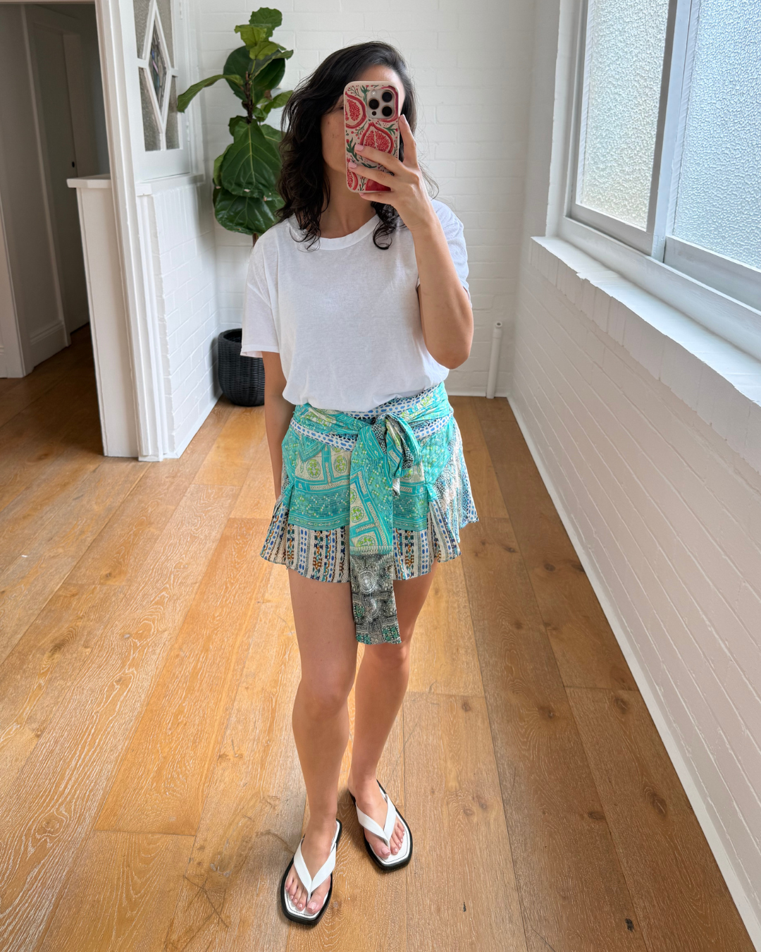 Camilla Waist Tie Short - Size Small