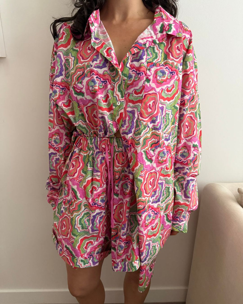 La Boheme Girls Top & Shorts - Top O/S and Shorts S/M