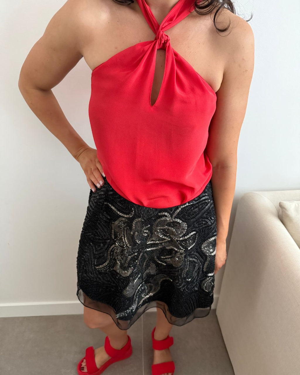 Aje Sorian Skirt - Size 12