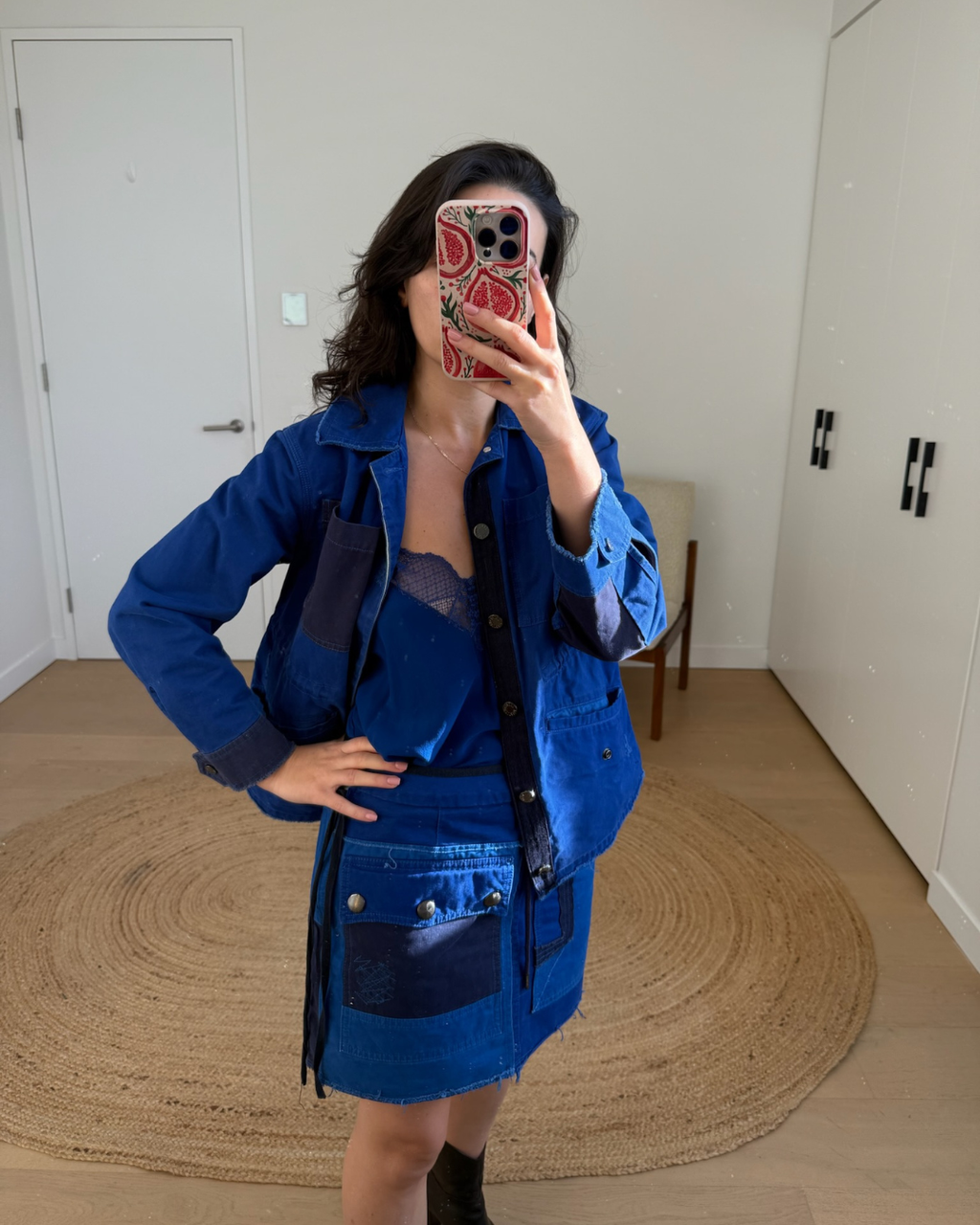 Zadig & Voltaire Jacket and Skirt Set - Size 38 (AU 8-10)