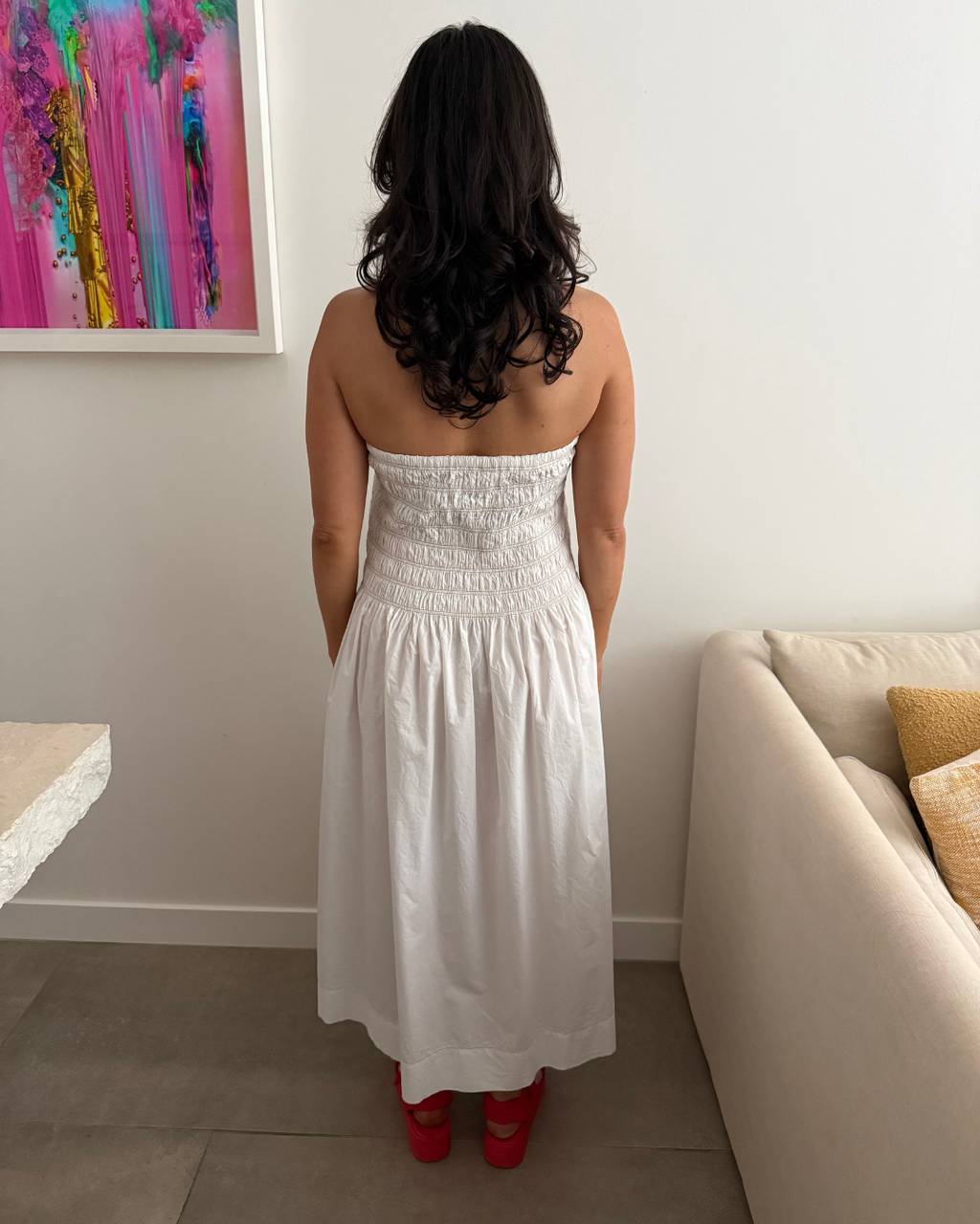 Bec & Bridge White Skirt - Size 12