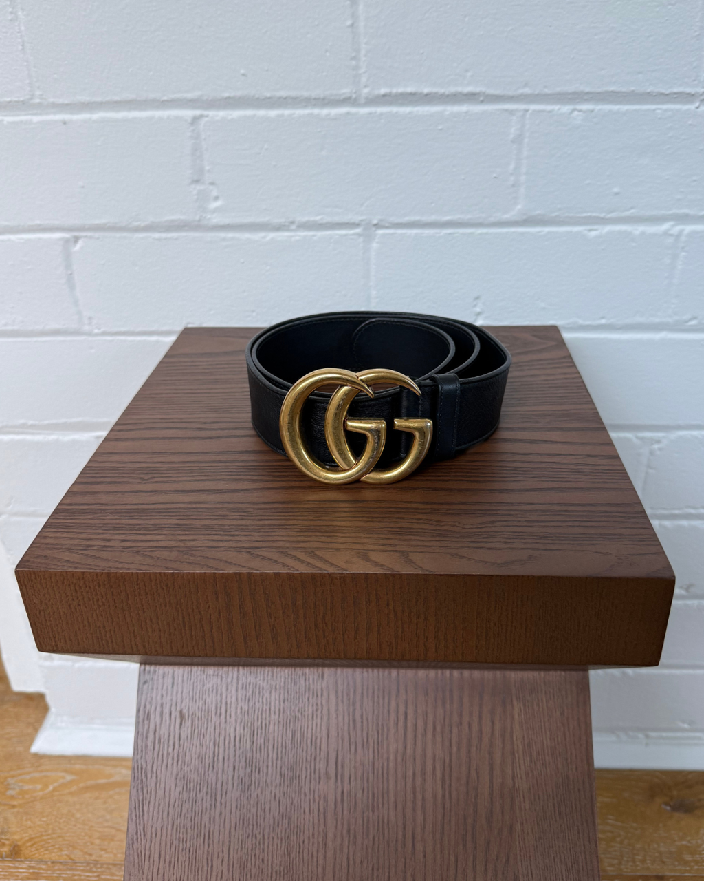 Gucci GG Marmont Wide Belt - Size 26