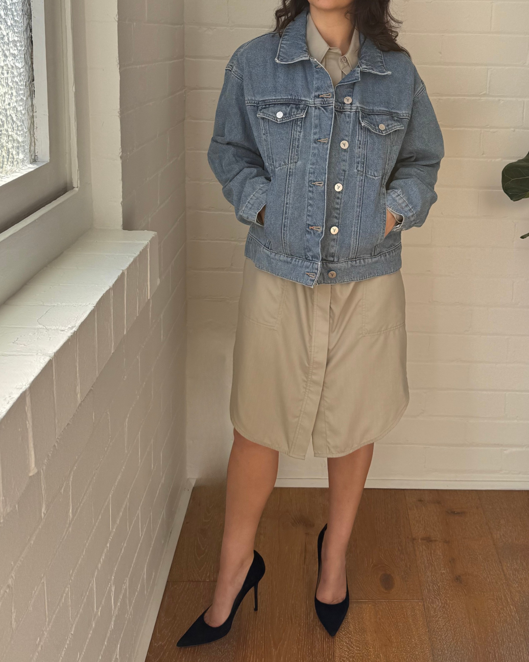 Abrand Denim Jacket - Size 10