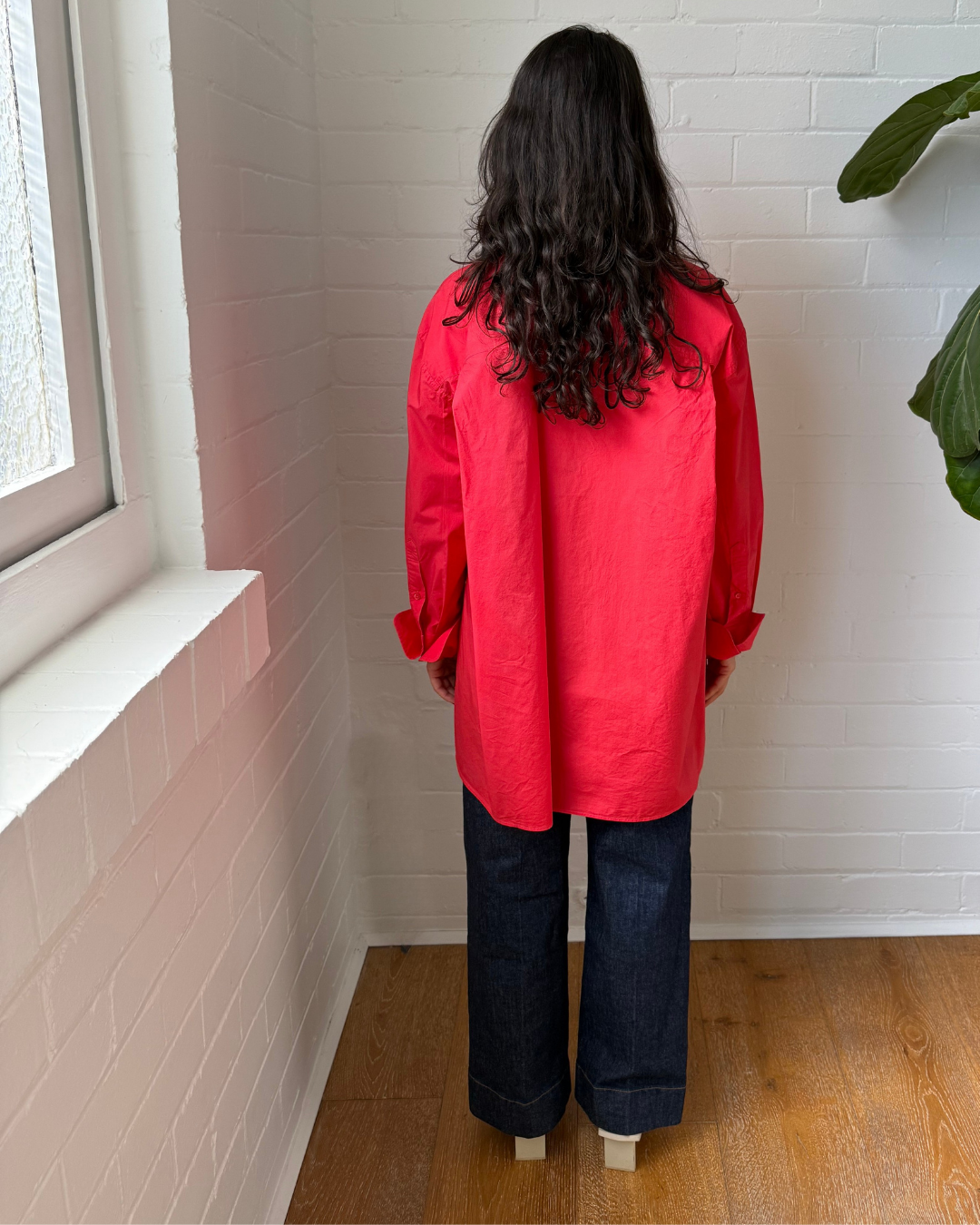 Scanlan Theodore Parachute Shirt Red - Size 8