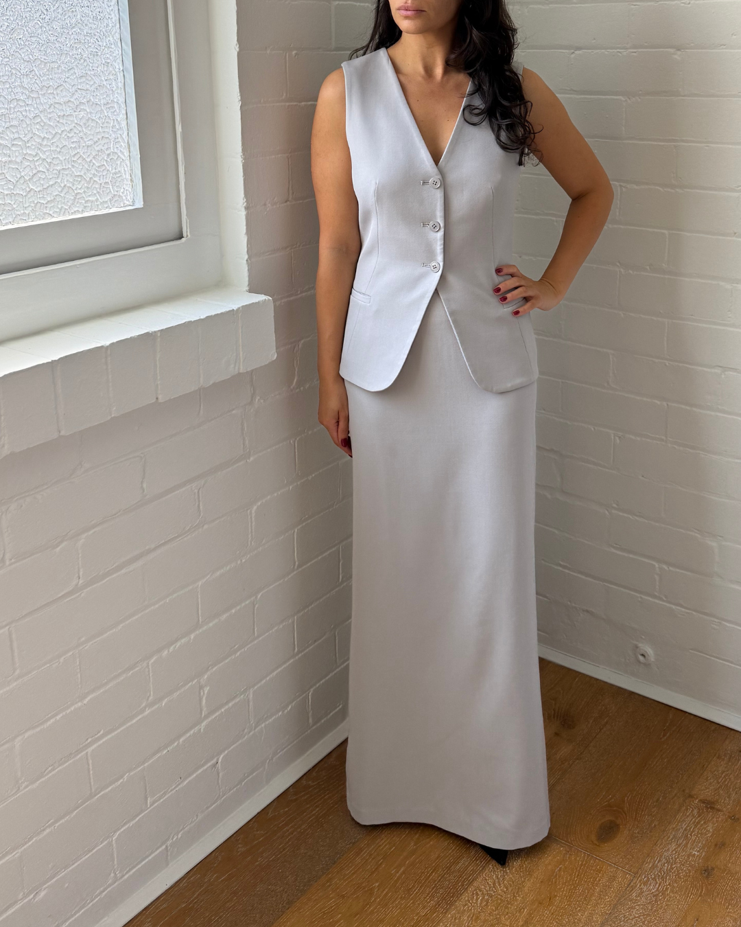 Elka Collective Elowen Vest and Maxi Skirt - Size 8/10
