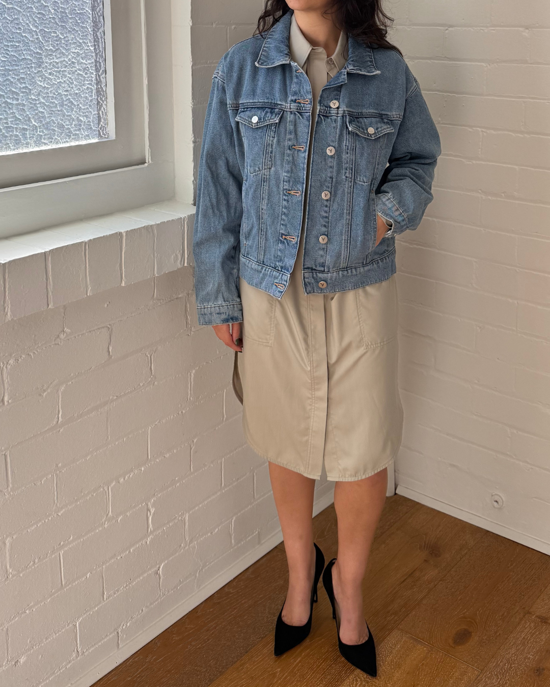 Abrand Denim Jacket - Size 10