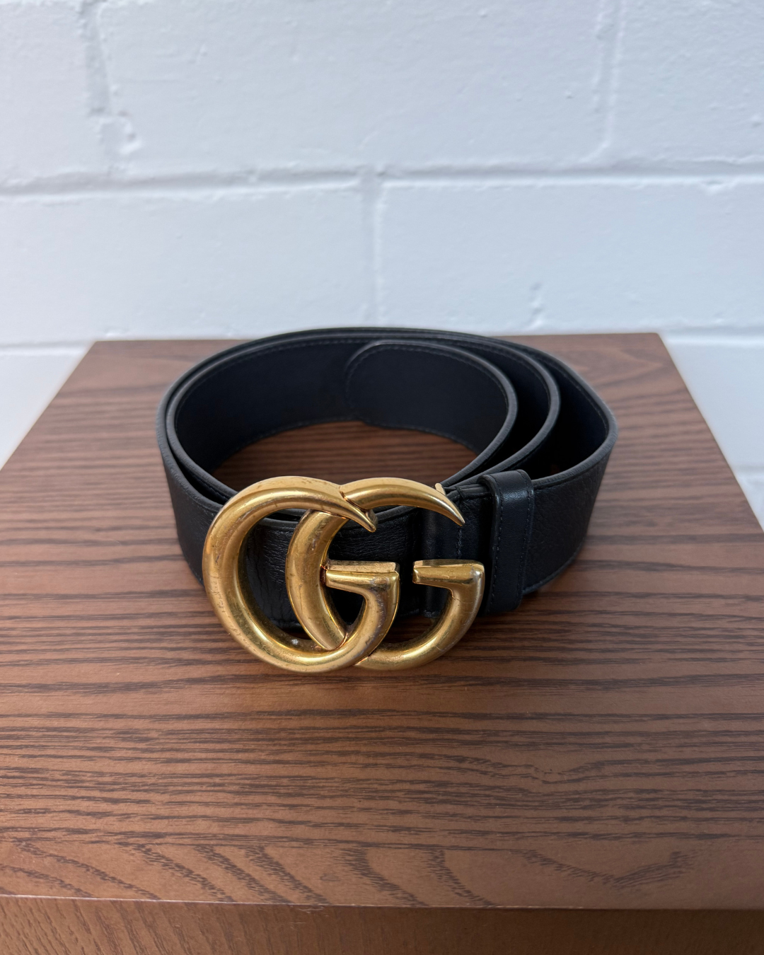 Gucci GG Marmont Wide Belt - Size 26