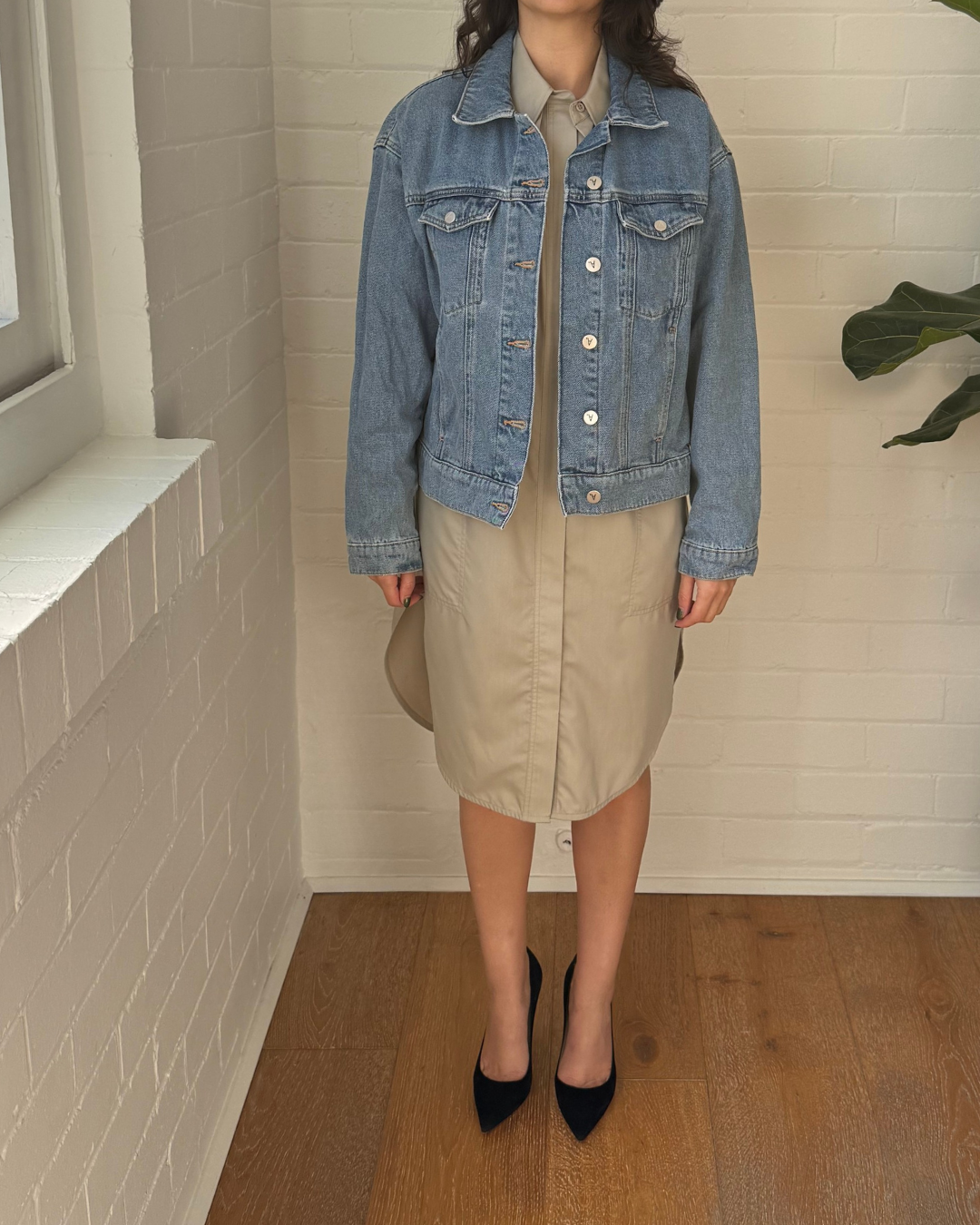 Abrand Denim Jacket - Size 10