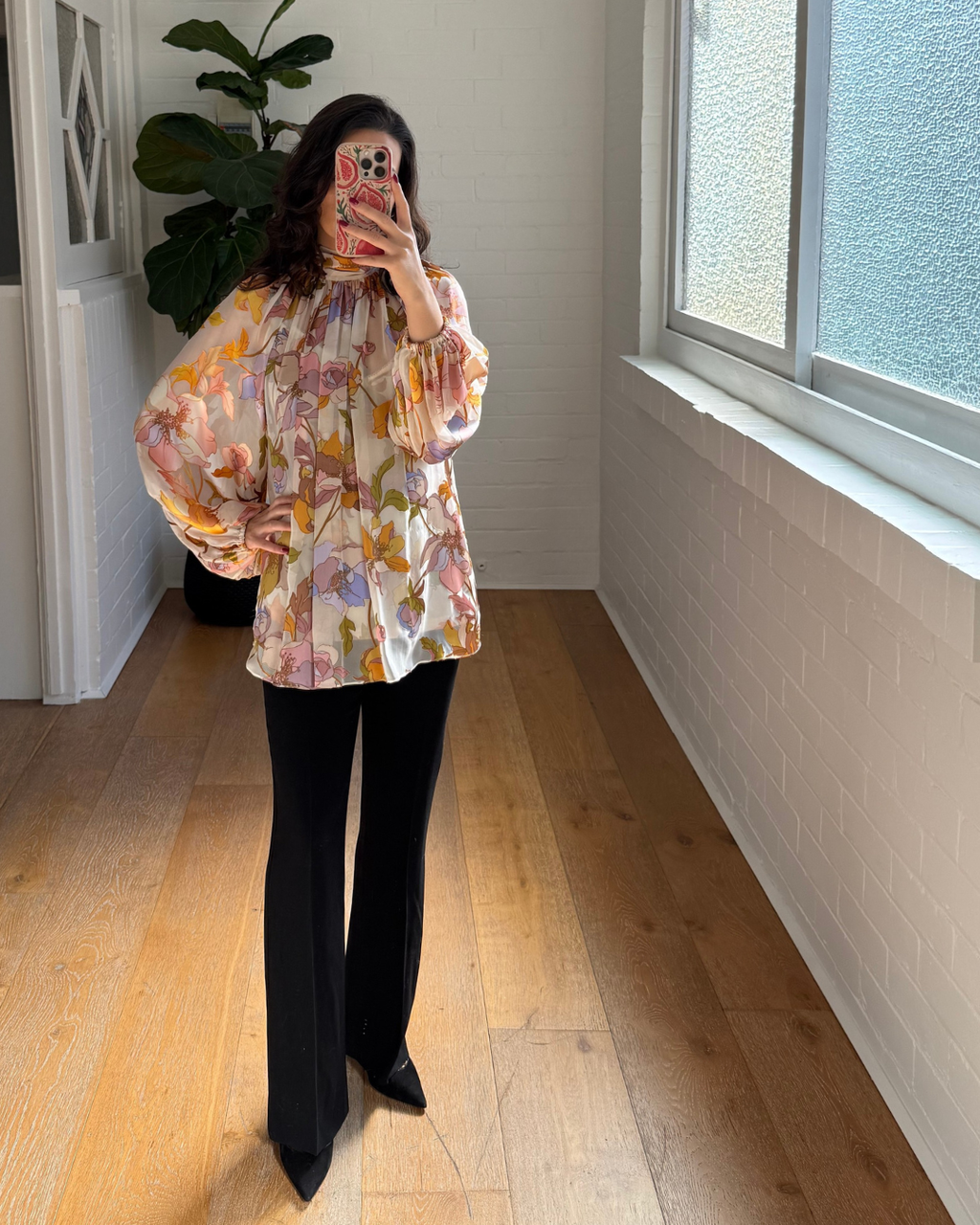 Zimmermann Tempo Swing Blouse - Size 1 (AU 10)