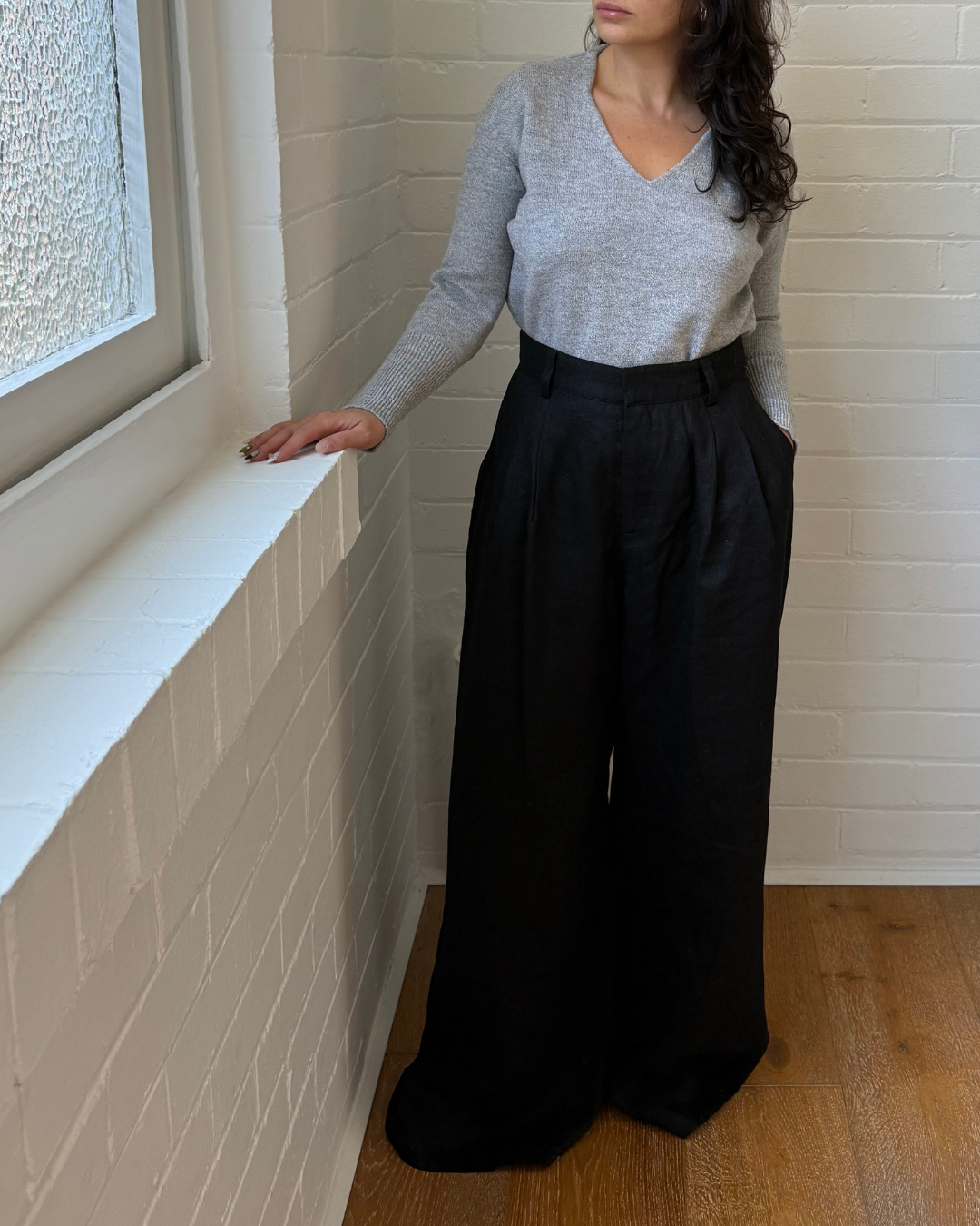 Dissh Holden Linen Pants- Size 14