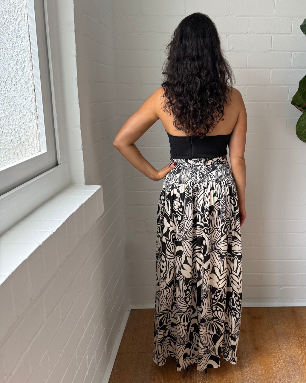 Veronika Maine Printed Skirt - Size 14