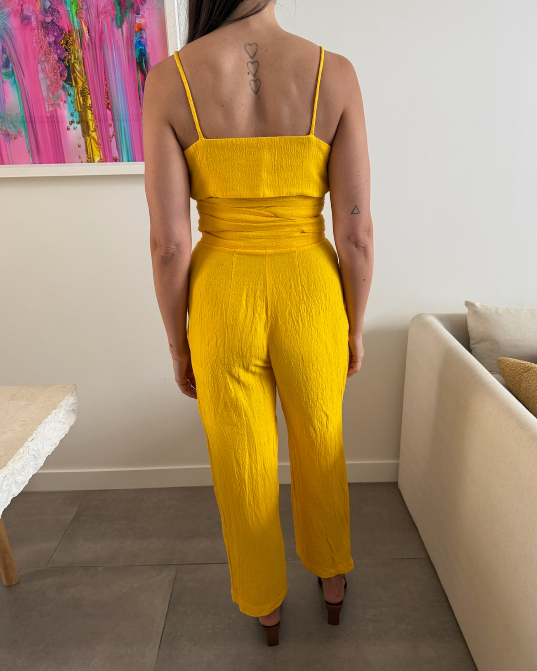 Mara Hoffman Davinia Wrap Top & Audre Pant Set - Size 6-8