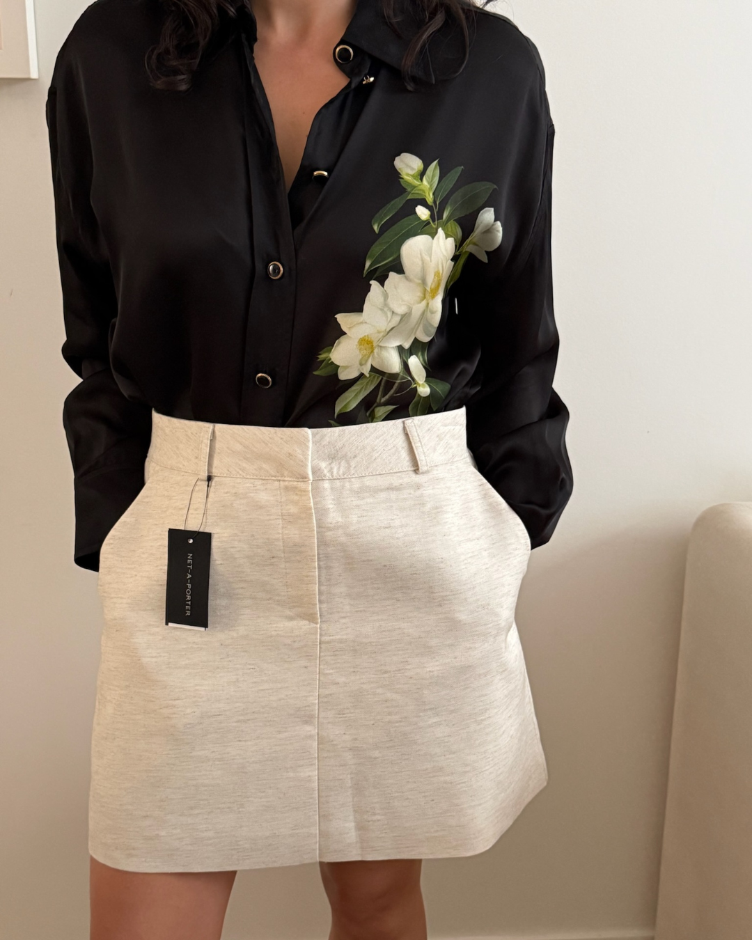 Zimmermann Harmony Shirt - Size 1 (AU 10)