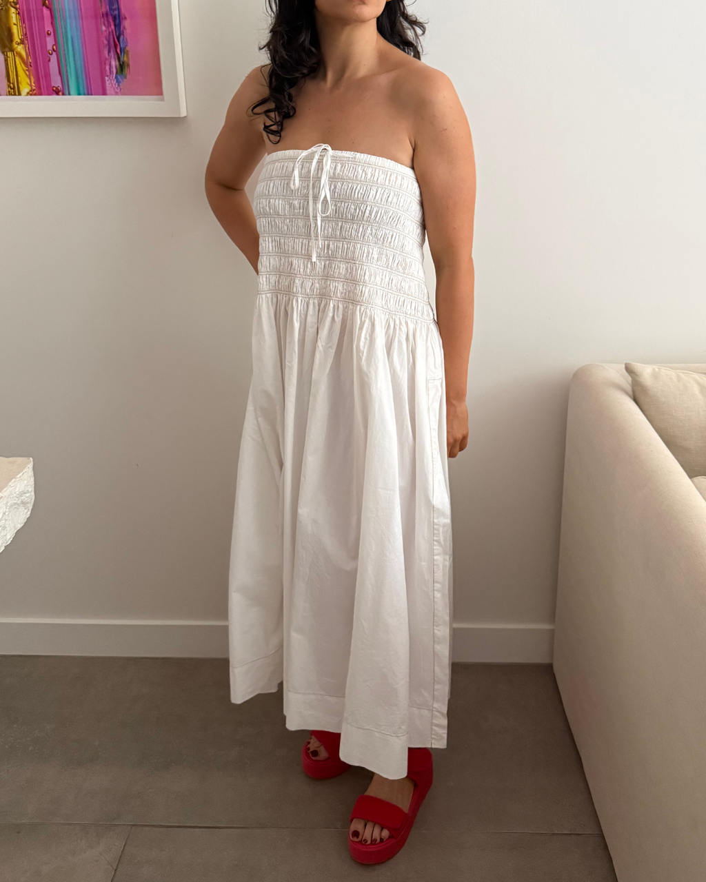 Bec & Bridge White Skirt - Size 12