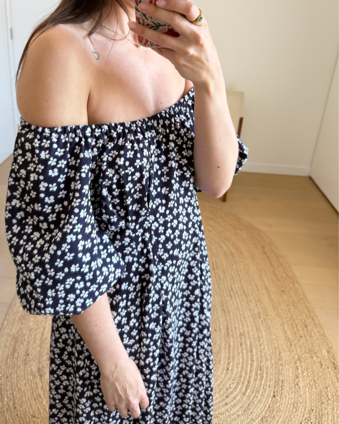 Scanlan Theodore Daisy Print Dress - Size 10