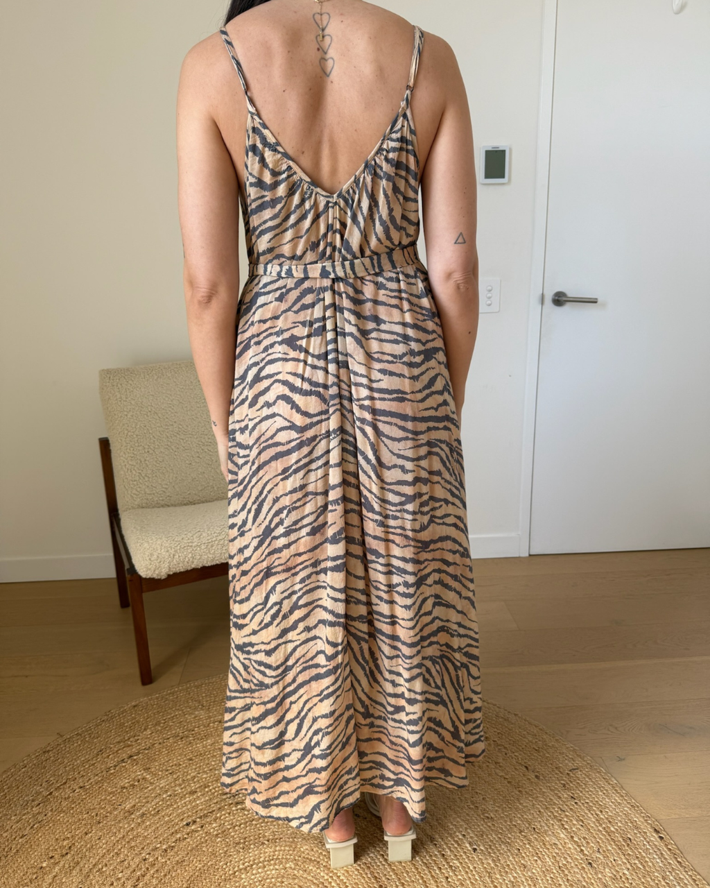 Spell Banksia Strappy Midi Dress - Size Medium