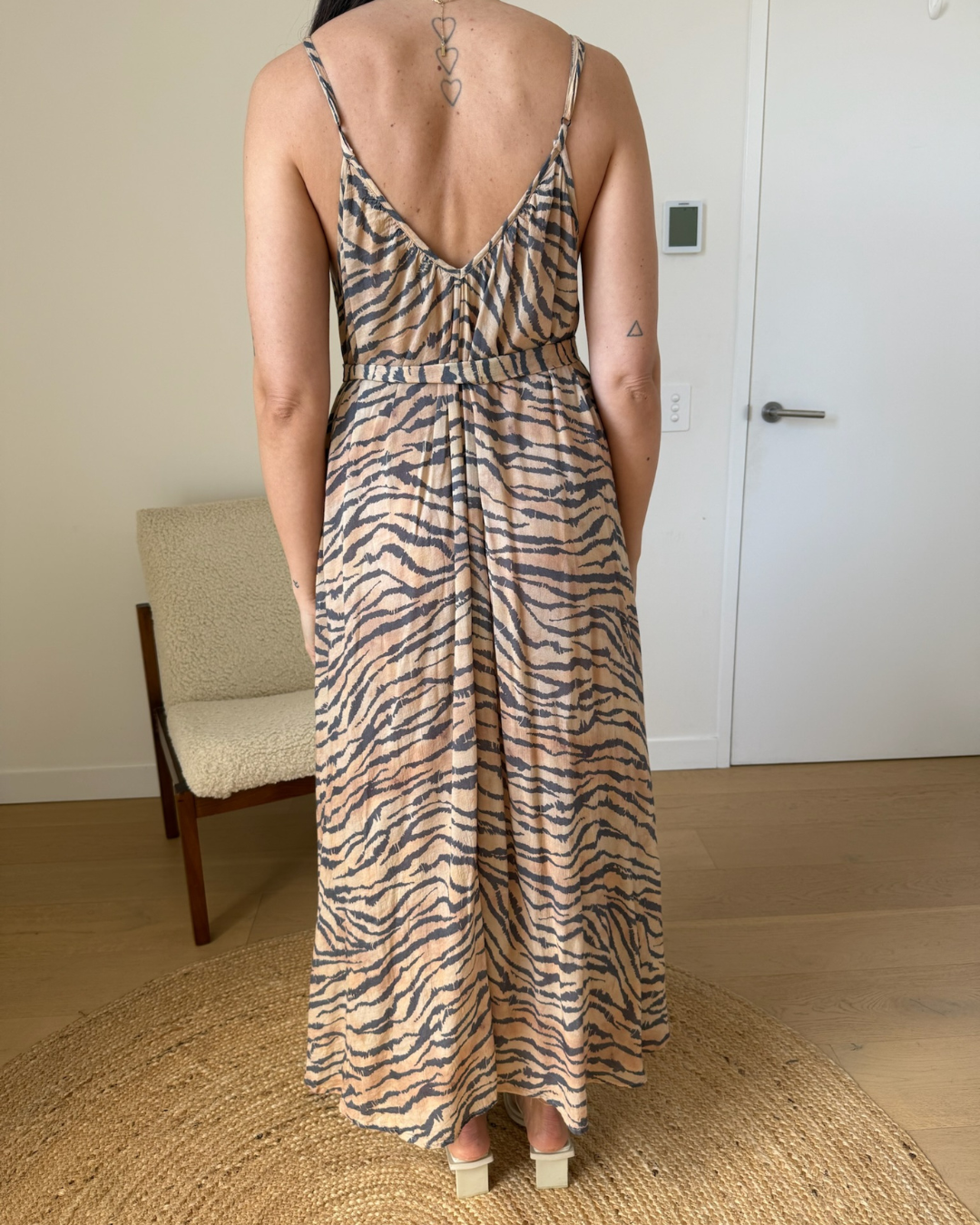 Spell Banksia Strappy Midi Dress - Size Medium