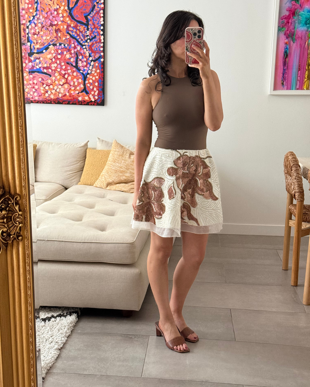 Aje Sorian Skirt - Size 12