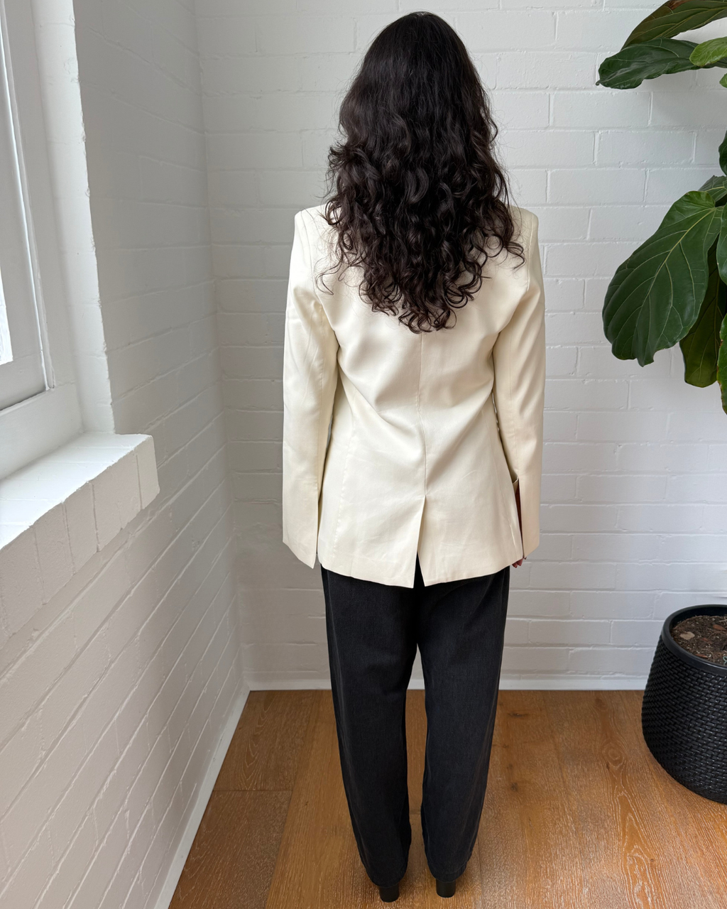 St Agni Asymmetrical Blazer - Size Small