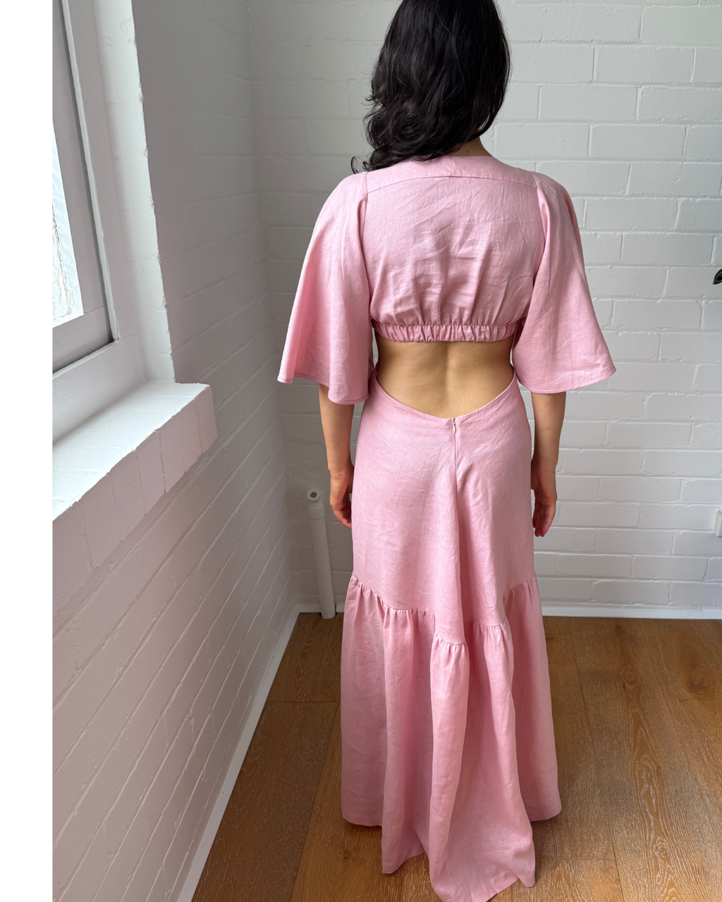 KITX Linen Knot Dress - Size 8