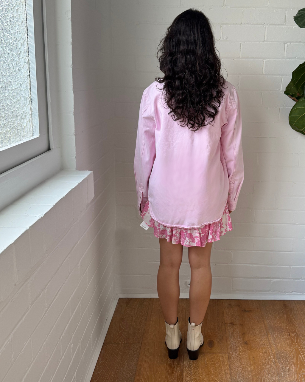 Camilla & Marc Billy Shirt Ice Pink - Size 6