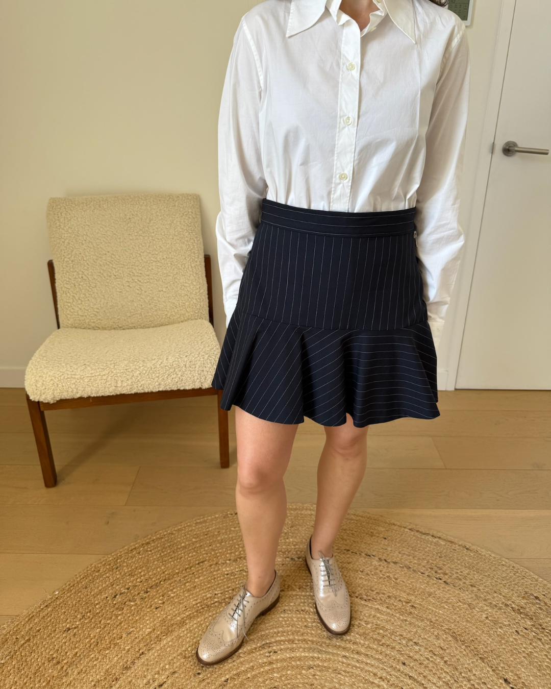 Church's Burwood Polished Fume Oxford Brogue - Size 36.5