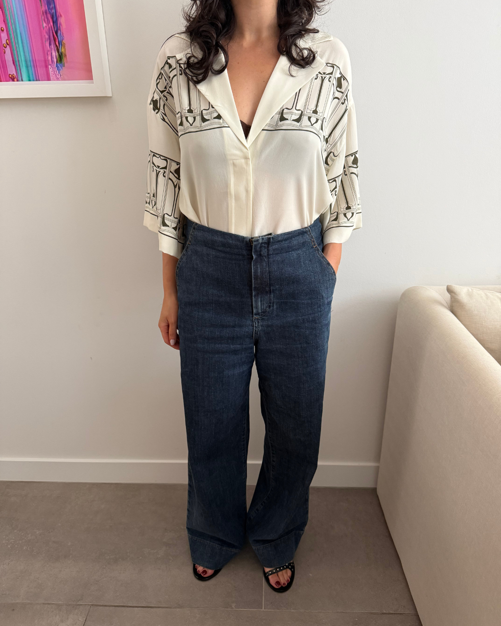 Scanlan Theodore Denim - Size 10
