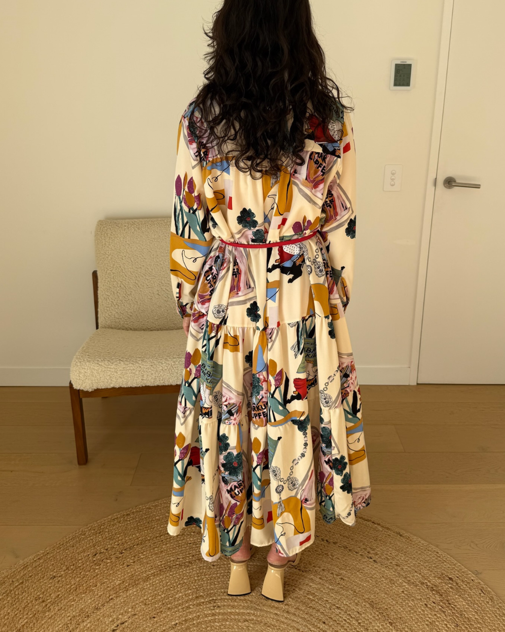 Chloe D Babar Print Dress - One Size