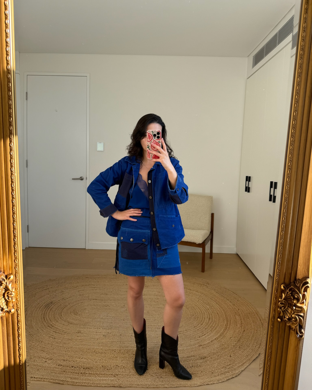 Zadig & Voltaire Jacket and Skirt Set - Size 38 (AU 8-10)