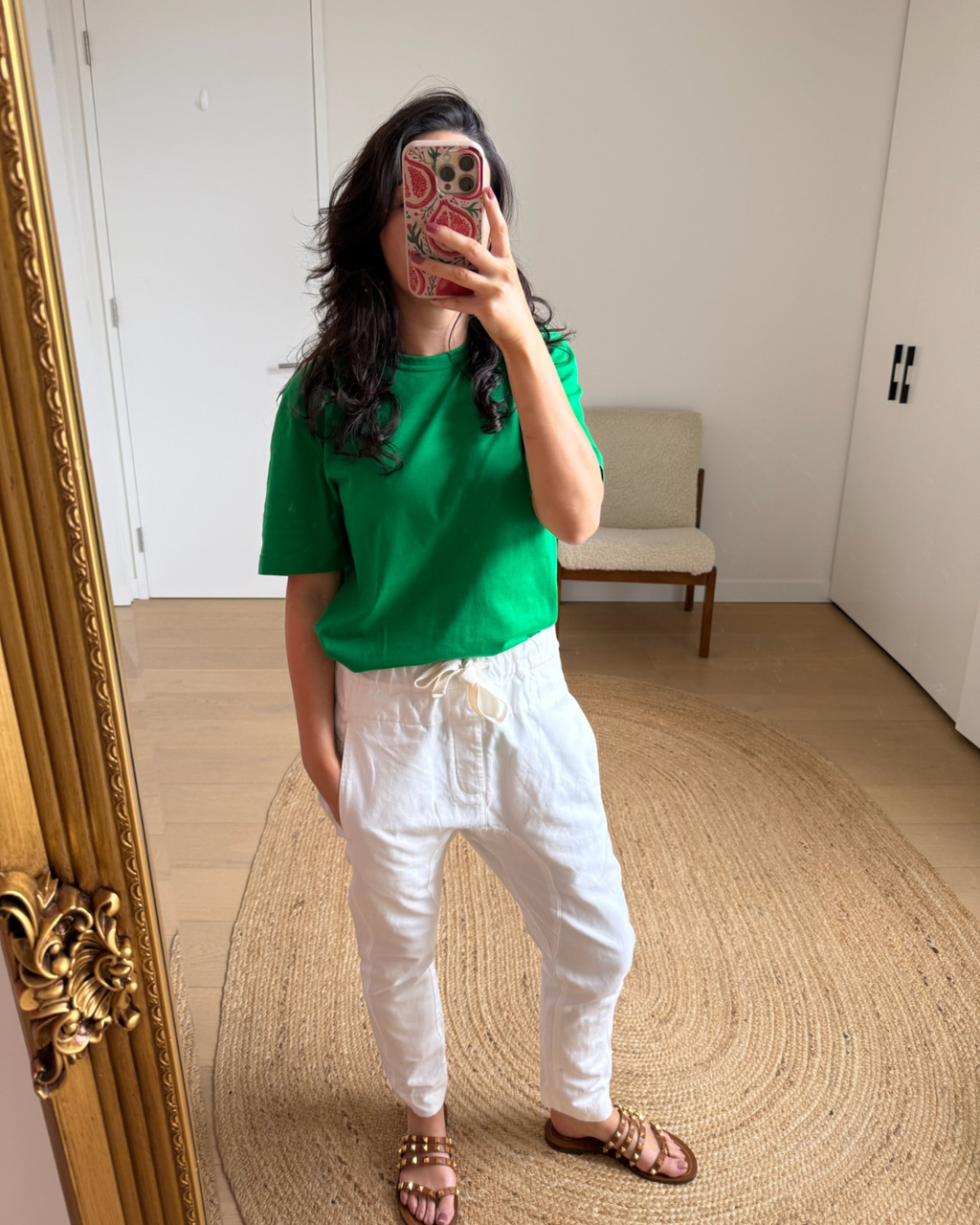 Bassike Cotton Canvas Relaxed Pant - Size 1 (AU Small)