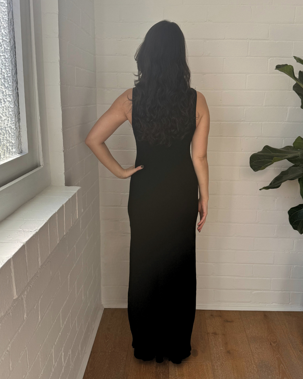 Assembly Label Kyra Knit Midi Dress - Size 8