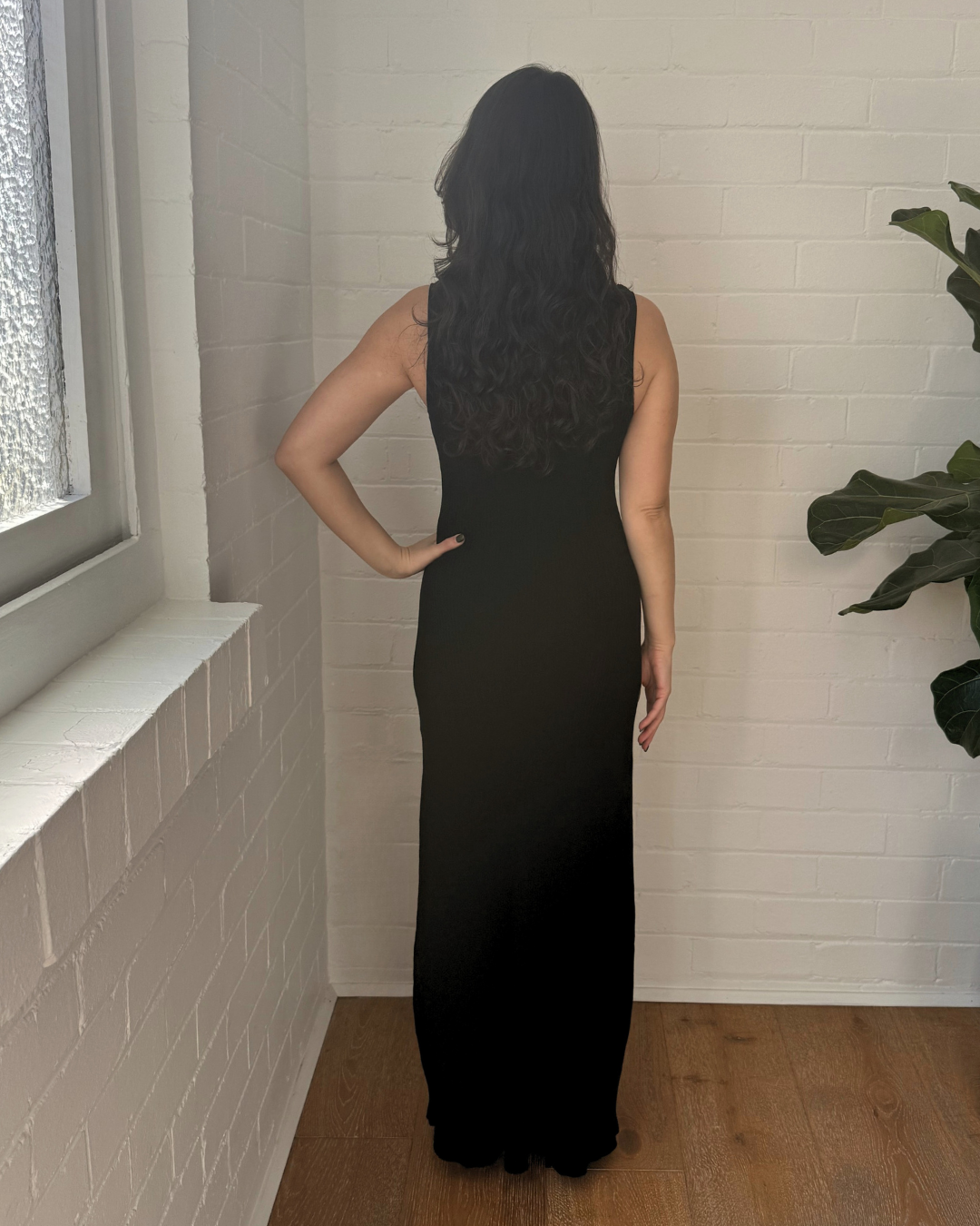 Assembly Label Kyra Knit Midi Dress - Size 8