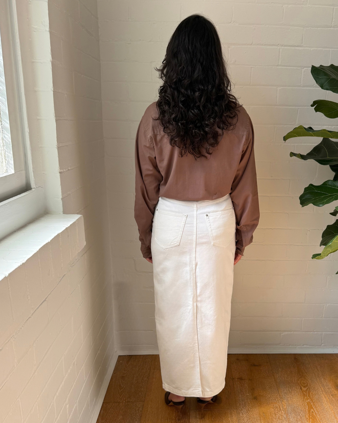 Posse Harvey Skirt Vintage White - Size 26