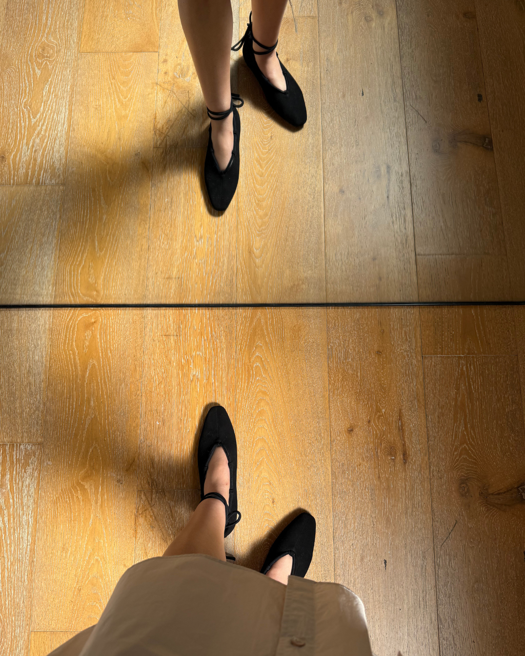 A.Emery Addison Suede Ballet Flats - Size 39