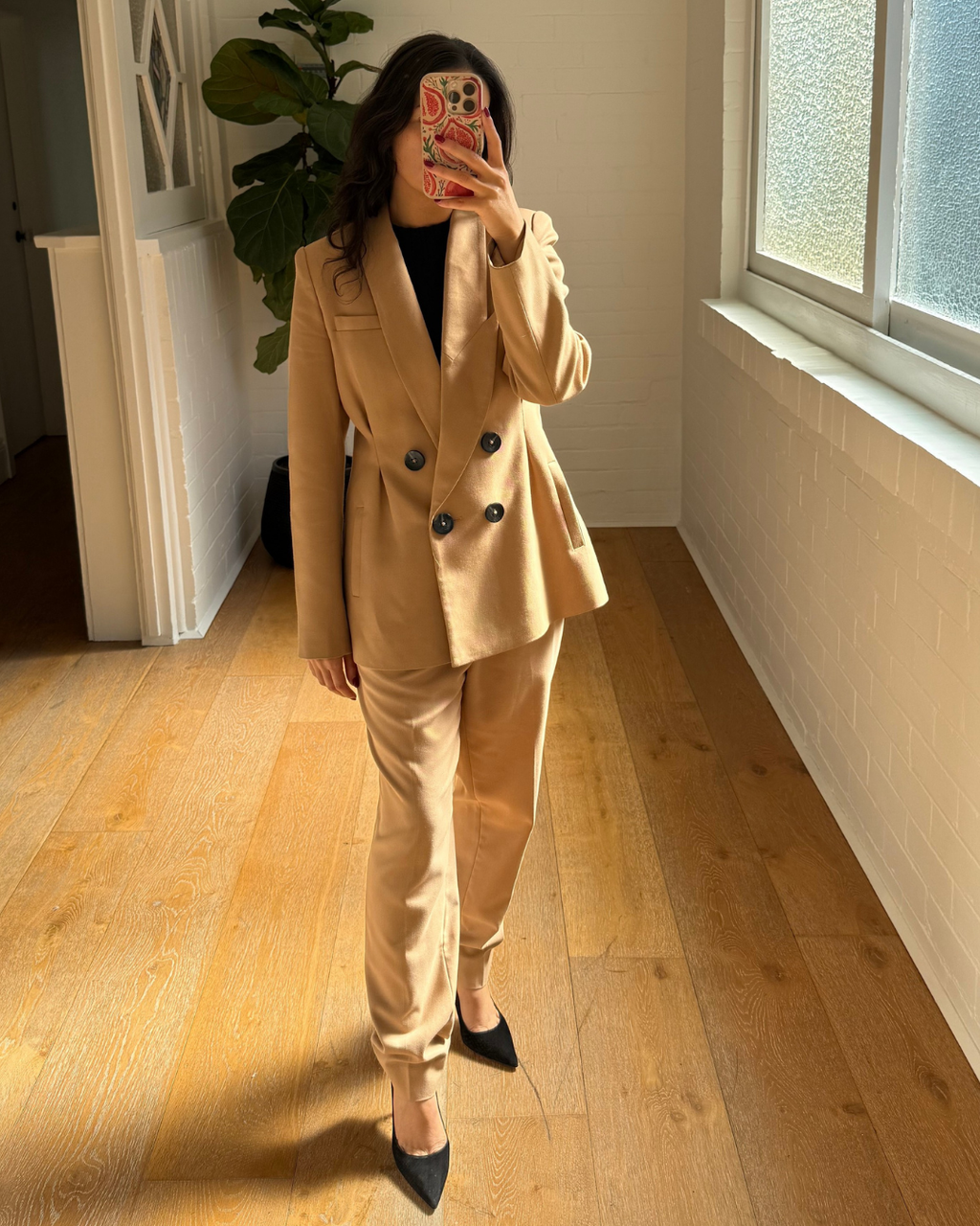 Acler Albany Blazer and Pants Suit Set - Size 6
