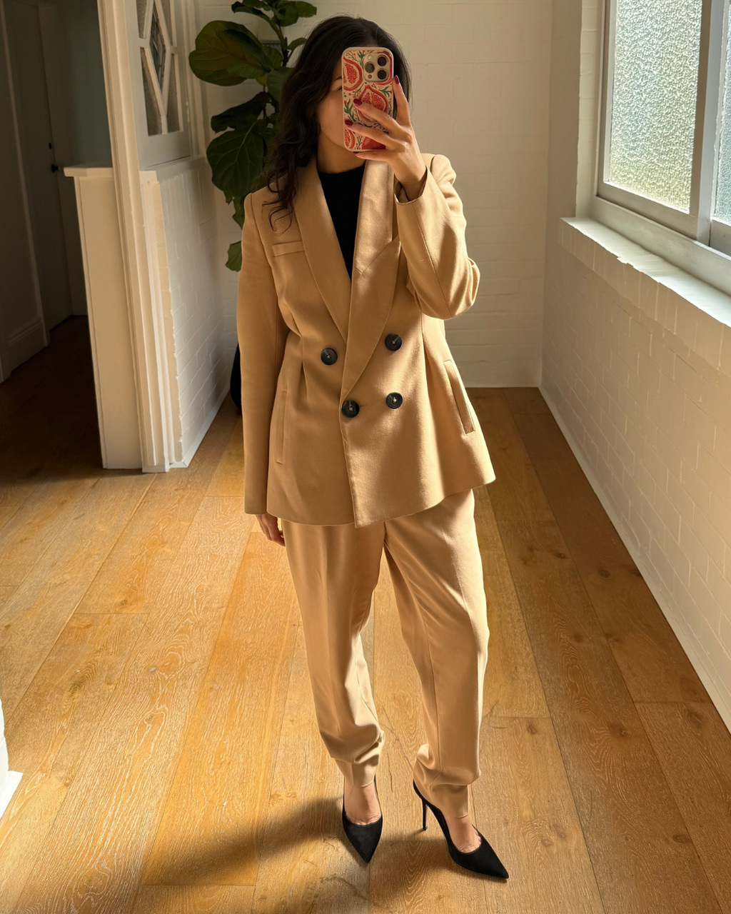 Acler Albany Blazer and Pants Suit Set - Size 6