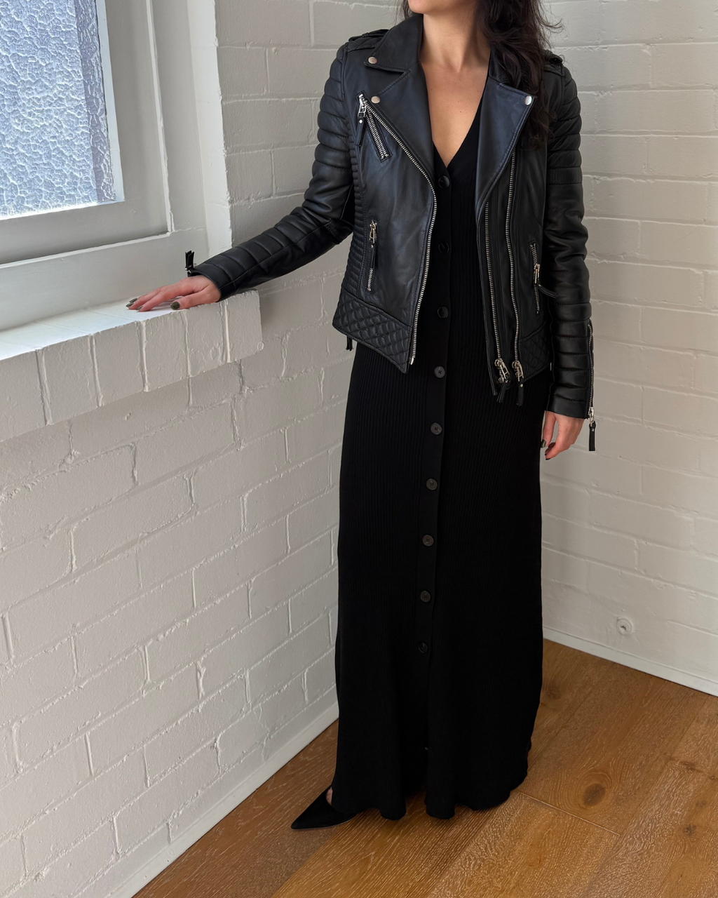 Boda Skins Kay Michaels Leather Jacket - Size 12