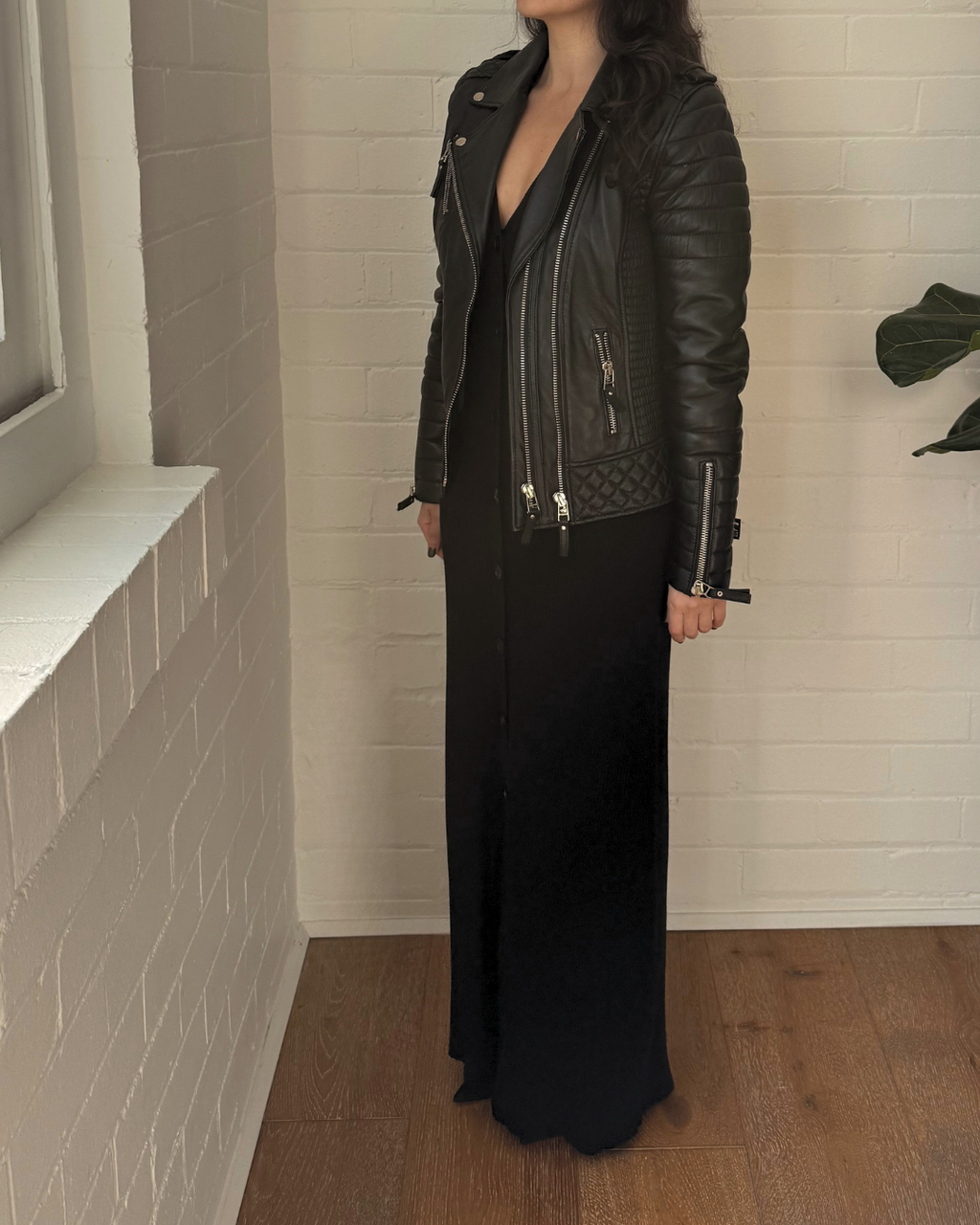 Boda Skins Kay Michaels Leather Jacket - Size 12